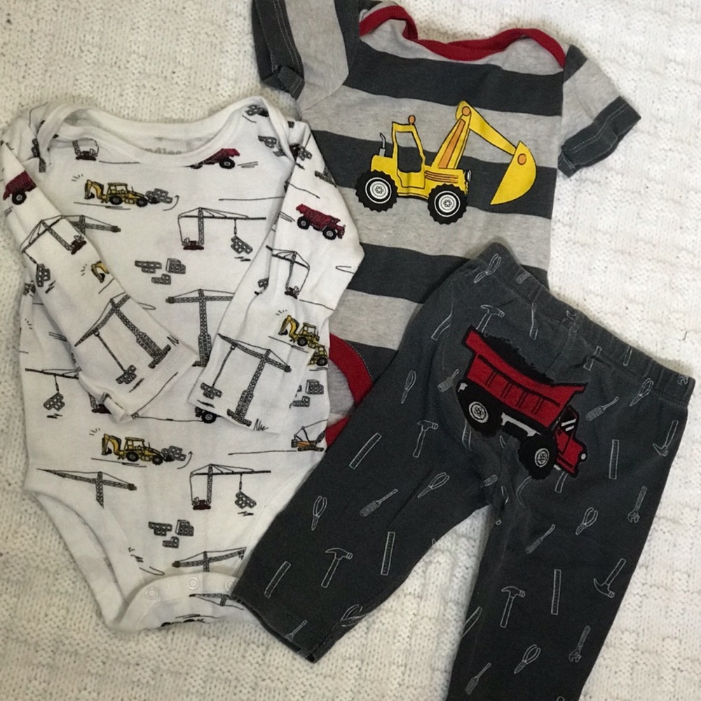 3-Pc Construction Digger Set  3-6 M